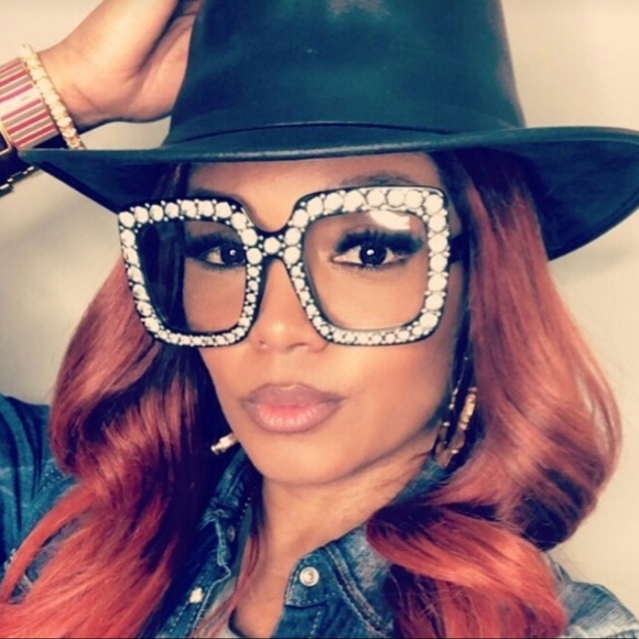 BLING VINTAGE OVERSIZED SUNNIES 😻😻😻 - Picture 6 of 6